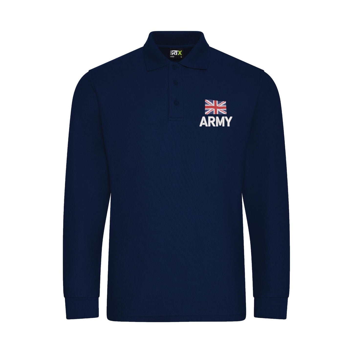 Army (New Logo) Long Sleeve Polo Shirt
