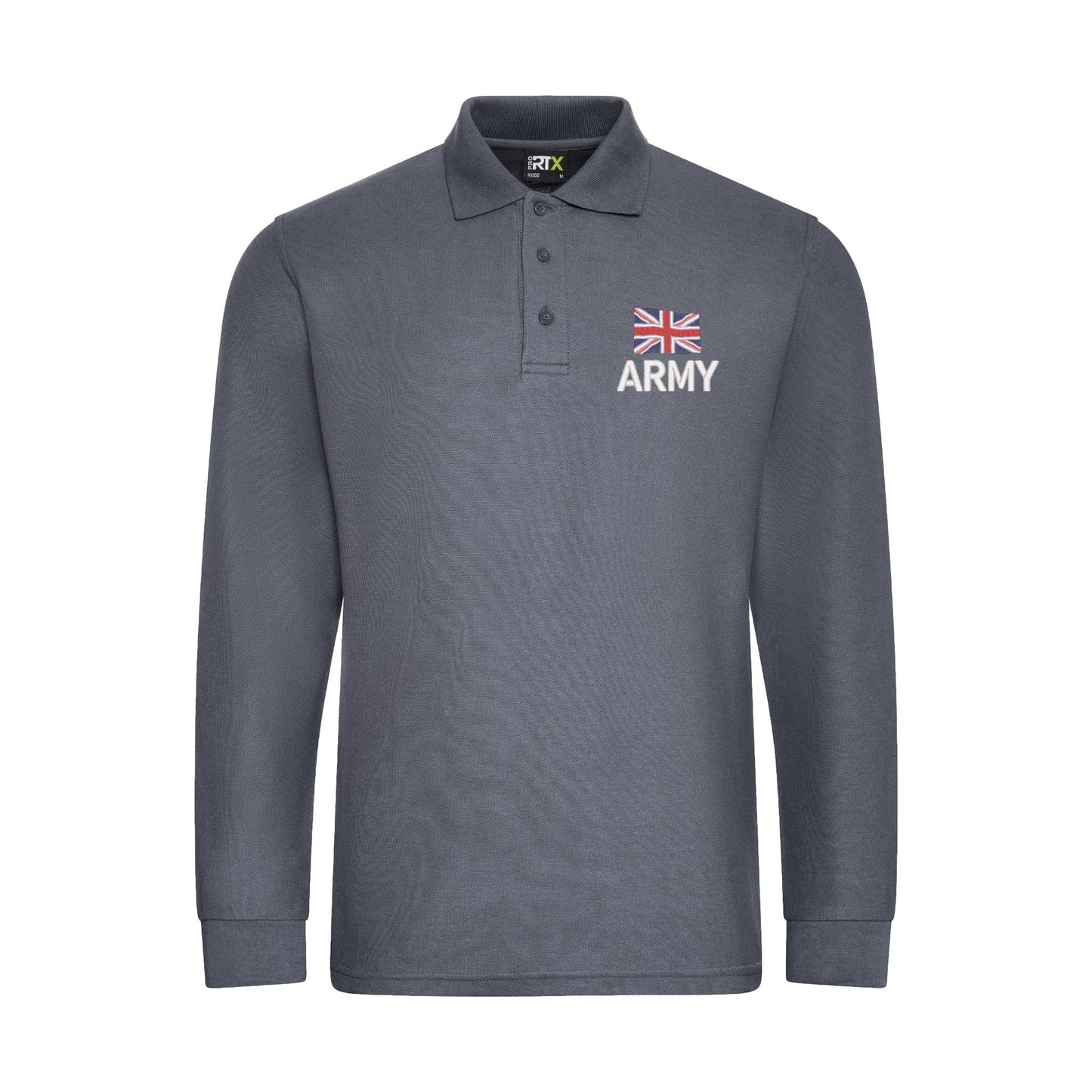 Army (New Logo) Long Sleeve Polo Shirt