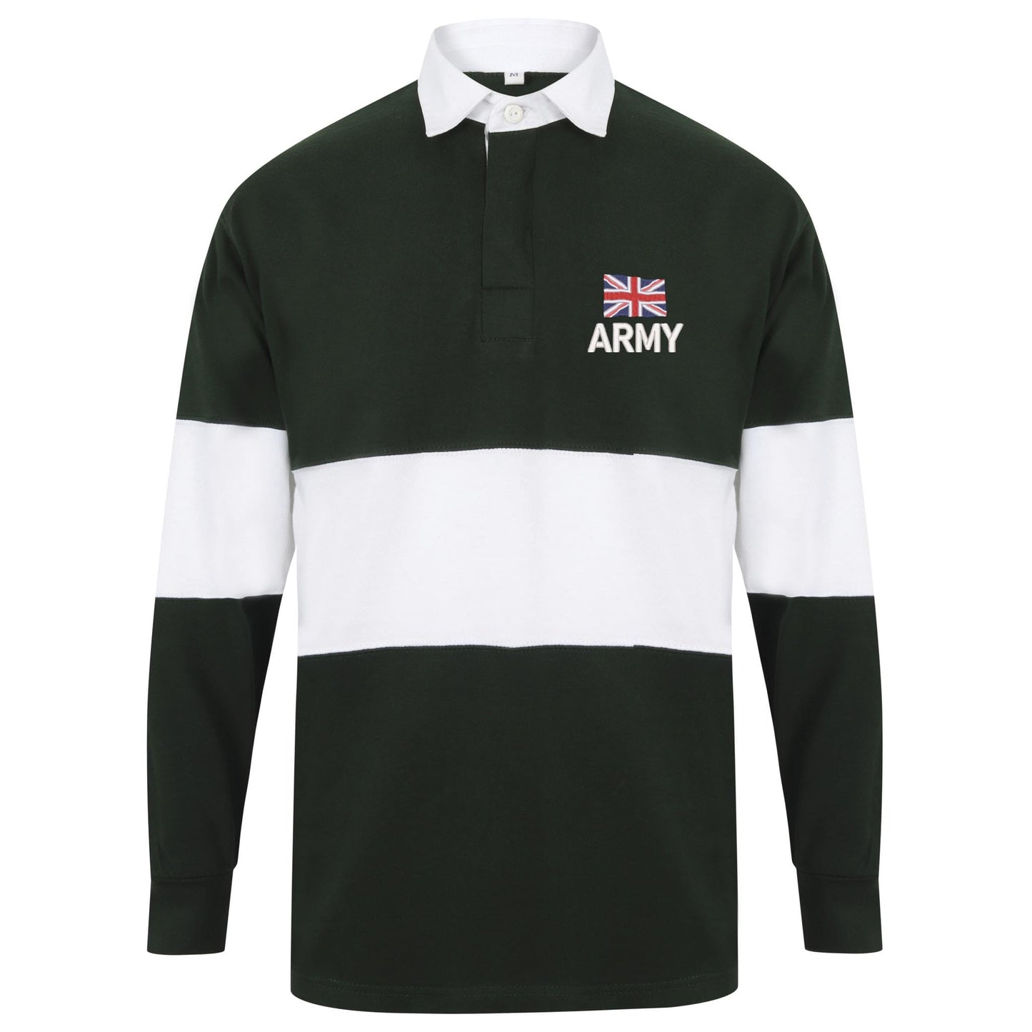 Army (New Logo) Long Sleeve Panelled Rugby Shirt