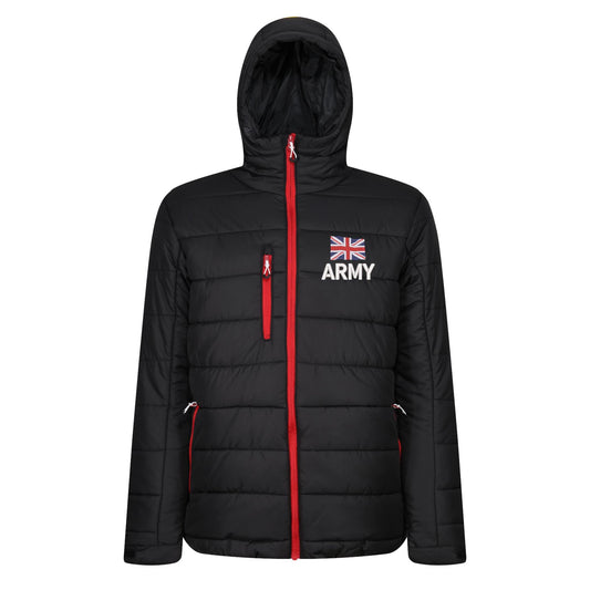 Army (New Logo) Regatta Thermal Hooded Jacket