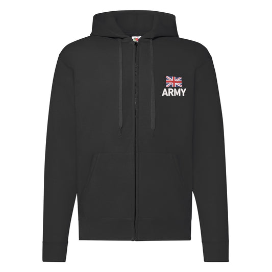 Army (New Logo) Zipped Hoodie