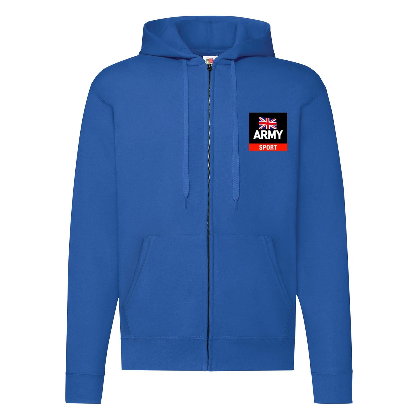 Army Sports Zipped Hoodie