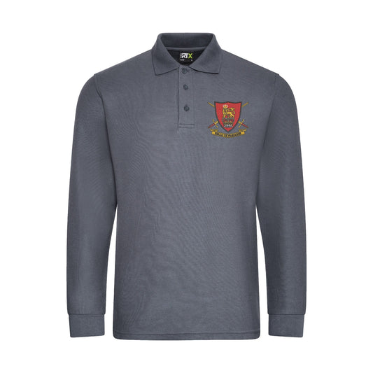Army Training Regiment Winchester Long Sleeve Polo Shirt