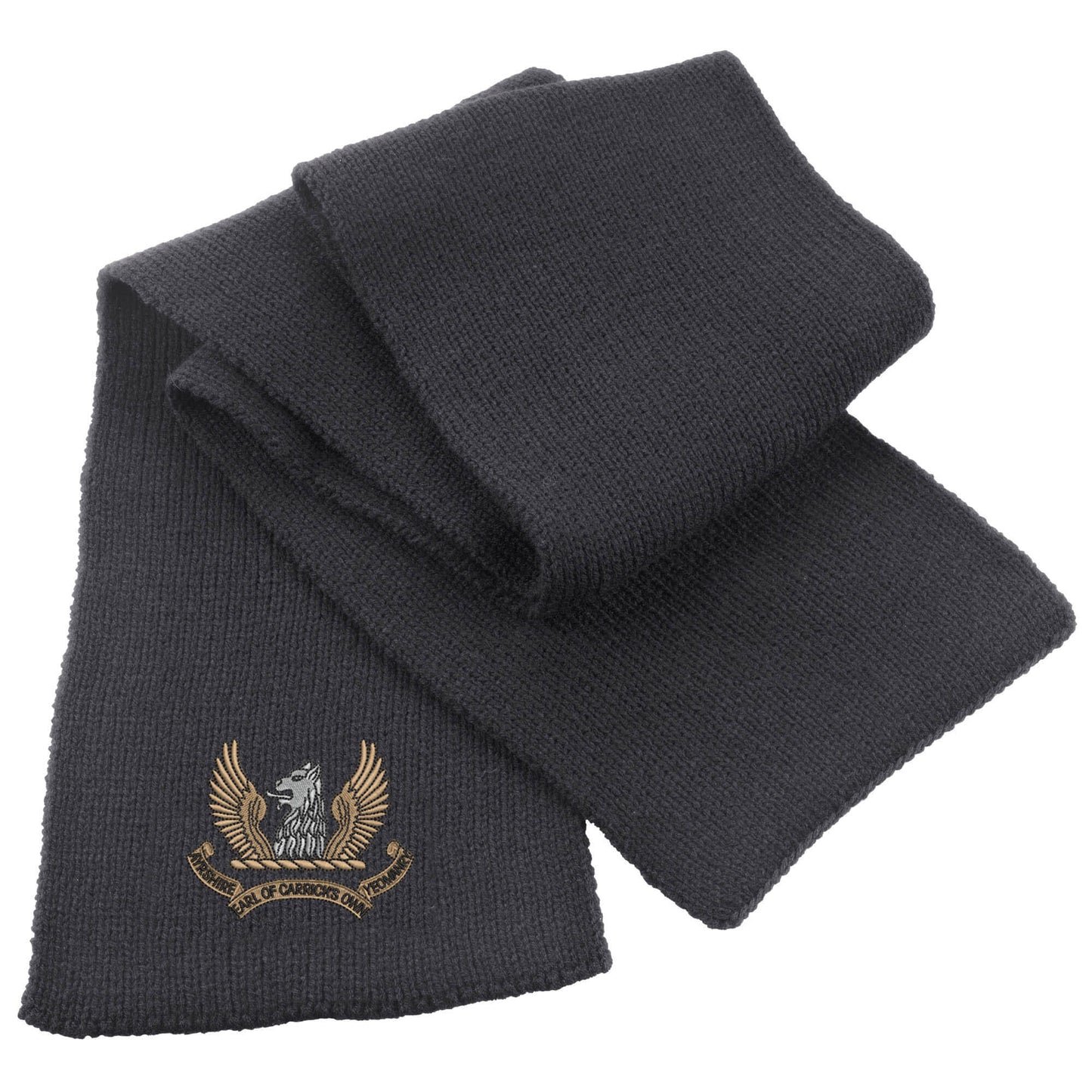 Ayrshire Yeomanry Heavy Knit Scarf