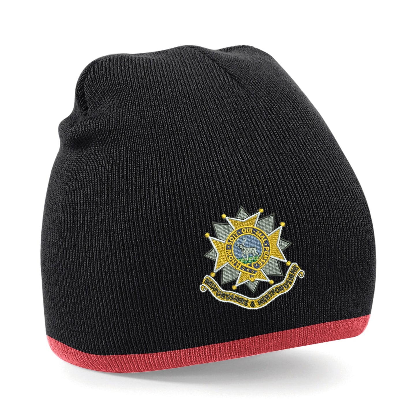 Bedfordshire and Hertfordshire Regiment Beanie Hat
