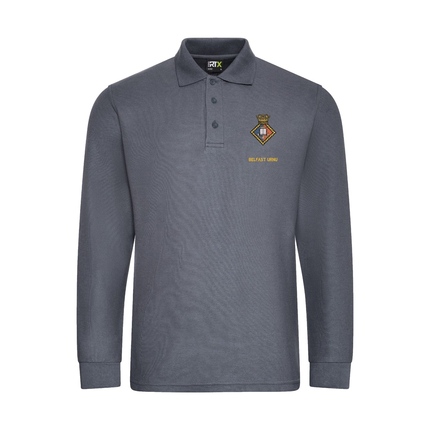 Belfast URNU Long Sleeve Polo Shirt