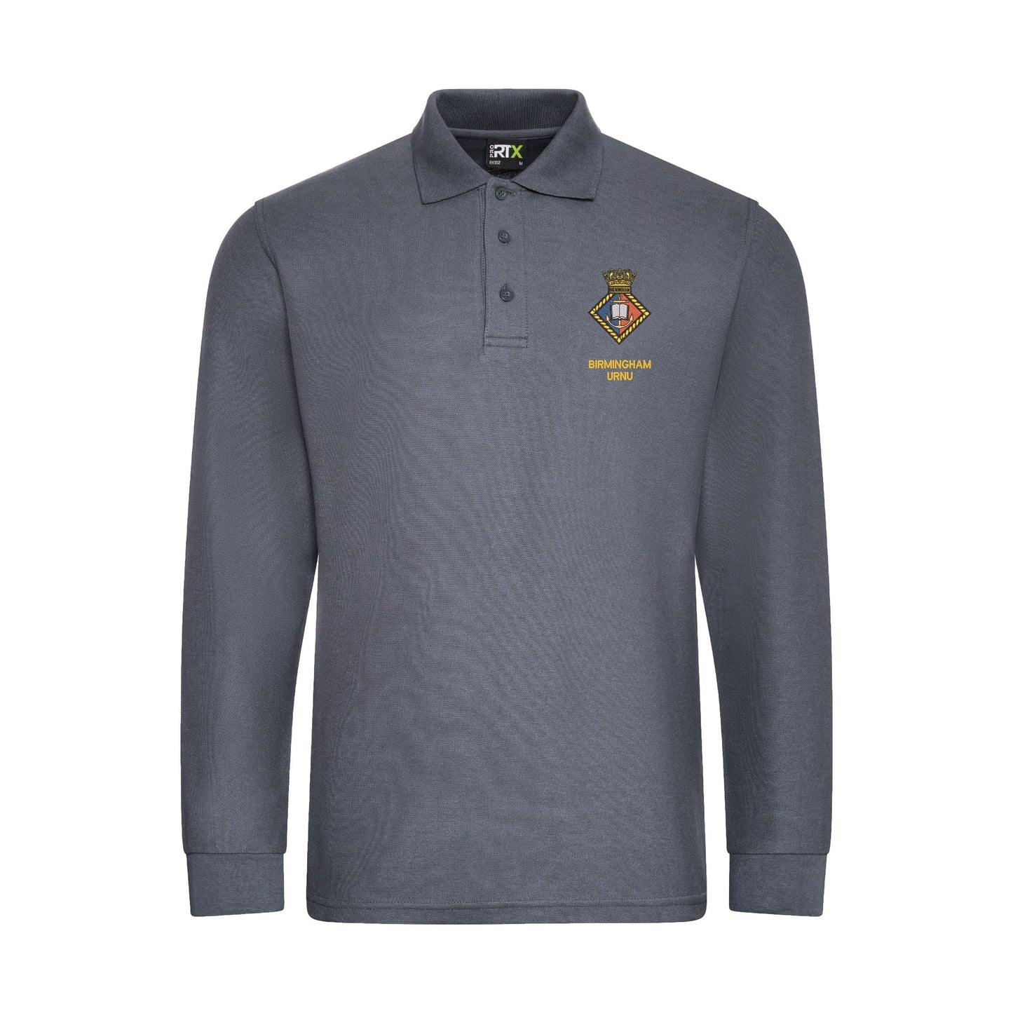 Birmingham URNU Long Sleeve Polo Shirt