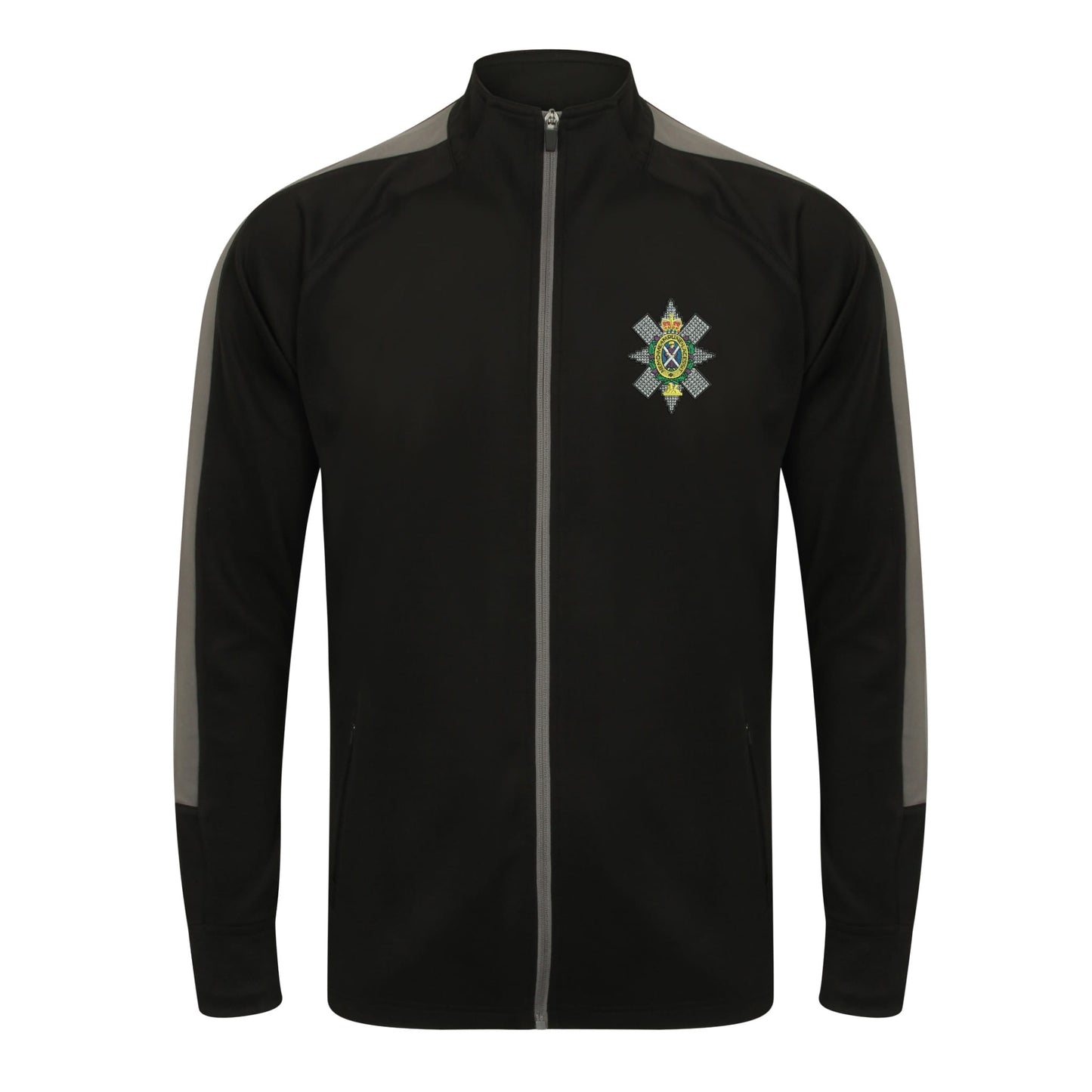 Black Watch Knitted Tracksuit Top
