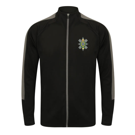 Black Watch Knitted Tracksuit Top