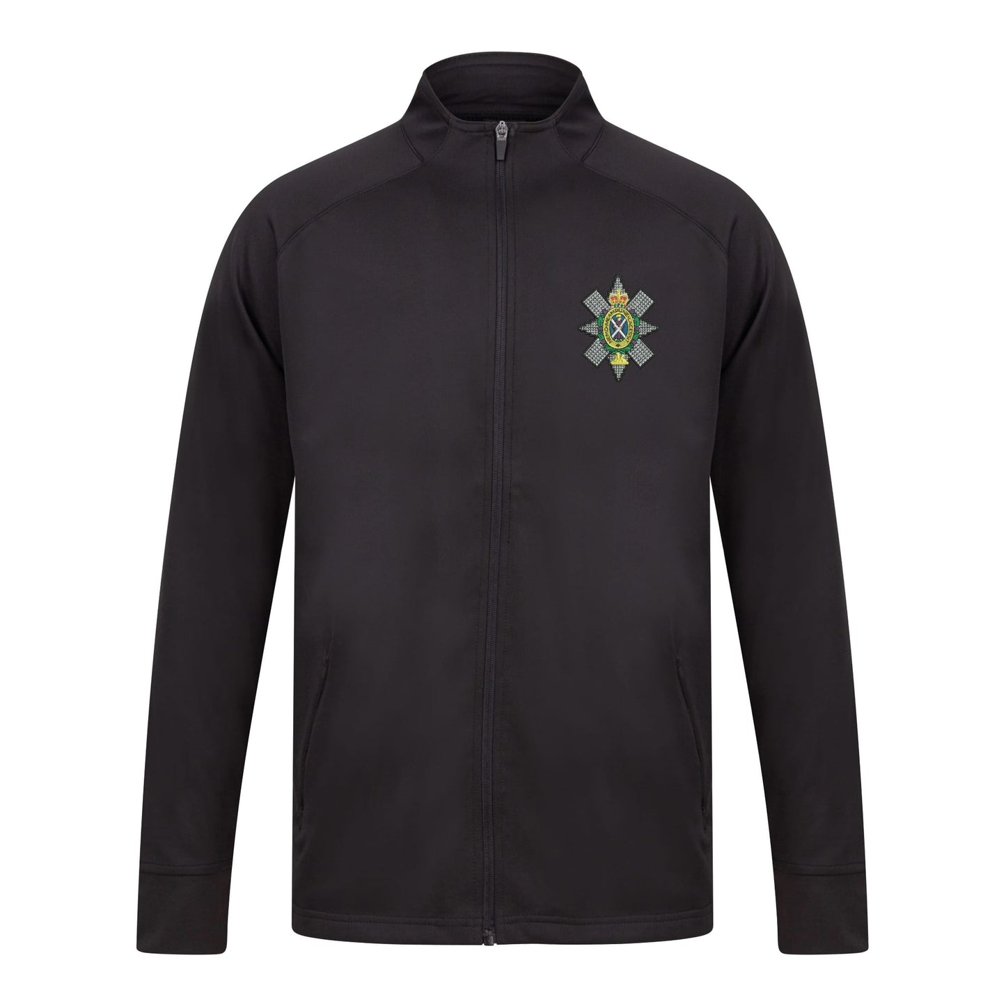 Black Watch Knitted Tracksuit Top