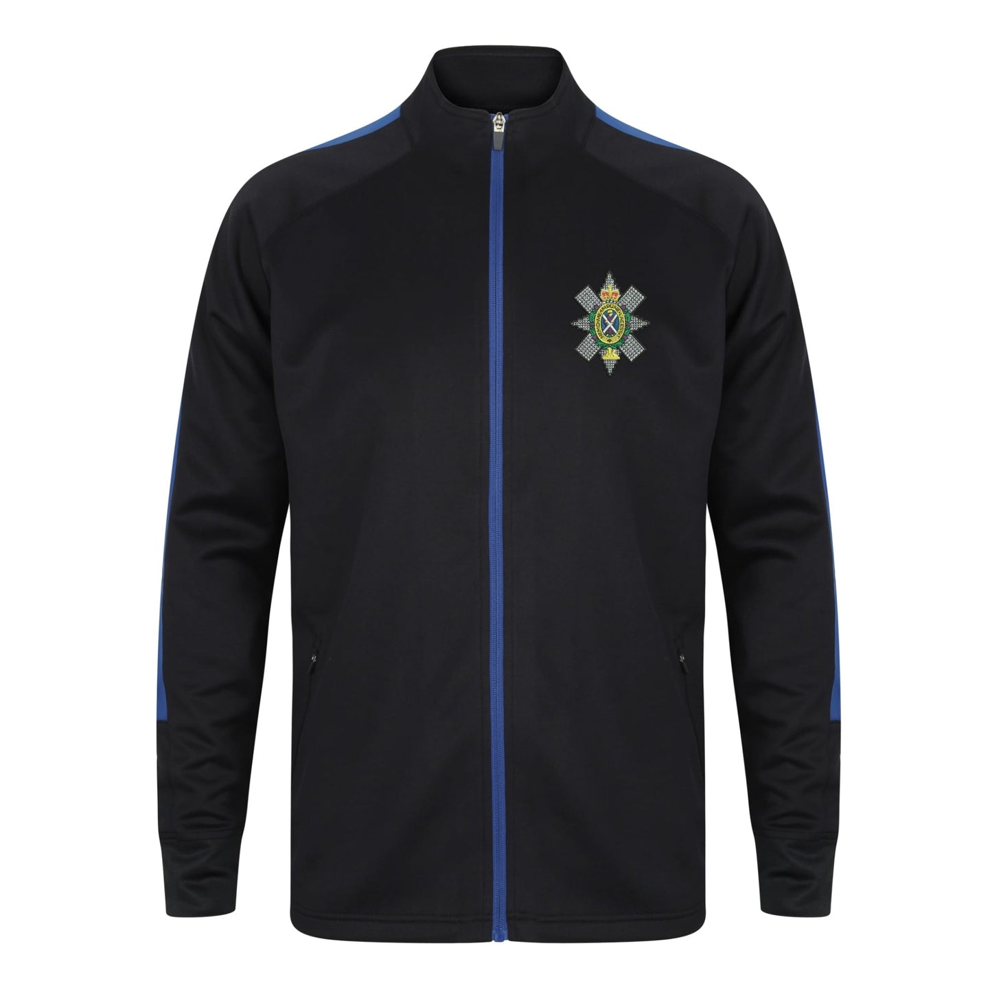 Black Watch Knitted Tracksuit Top