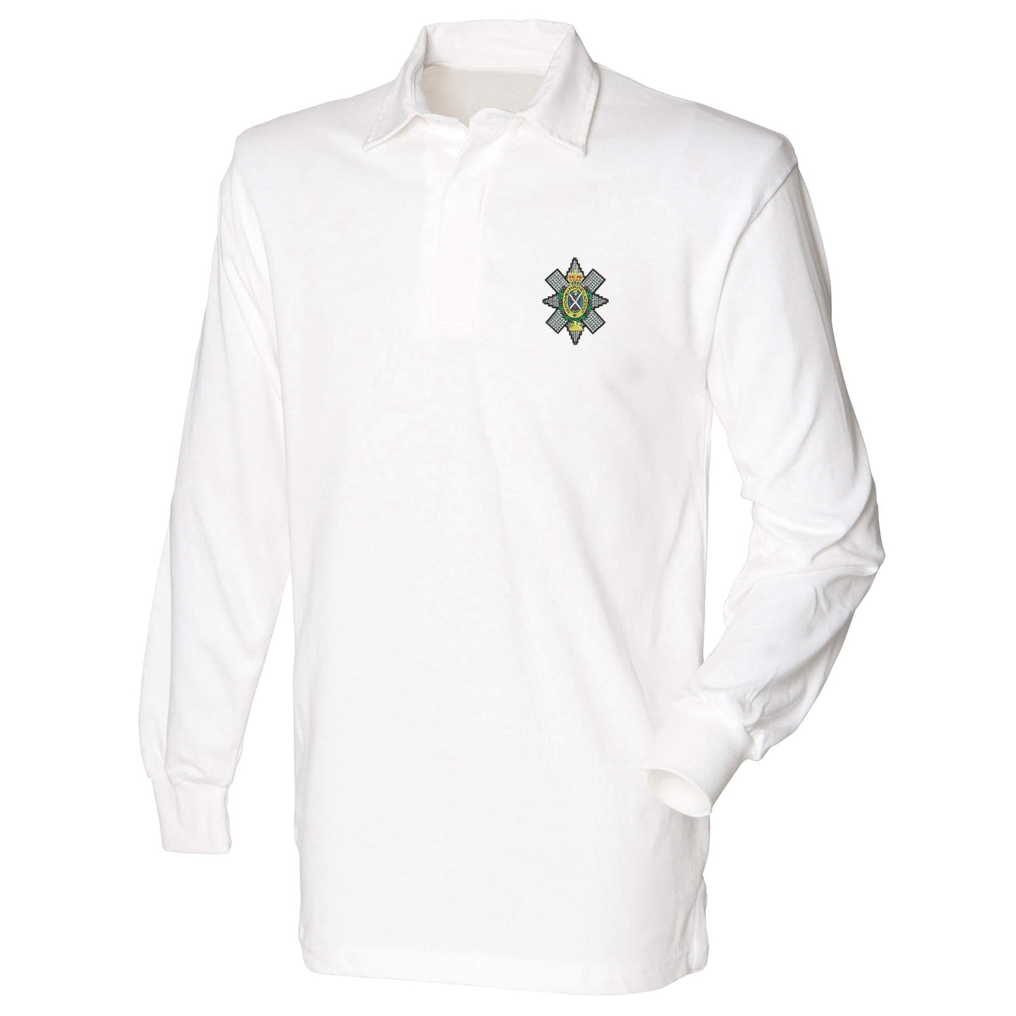 Black Watch Long Sleeve Rugby Shirt