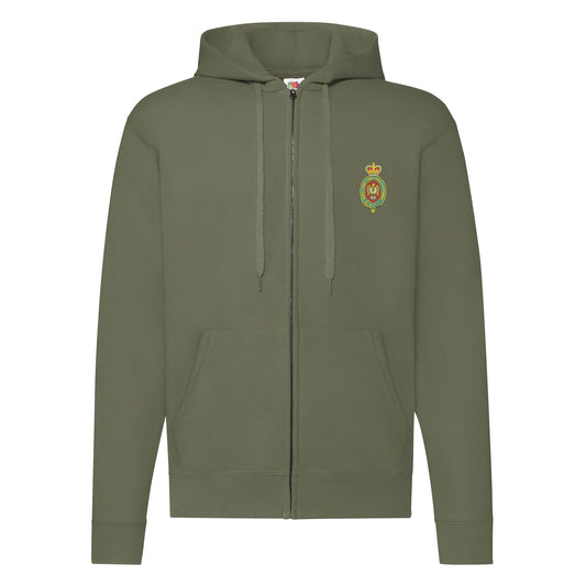 Blues and Royals Zipped Hoodie