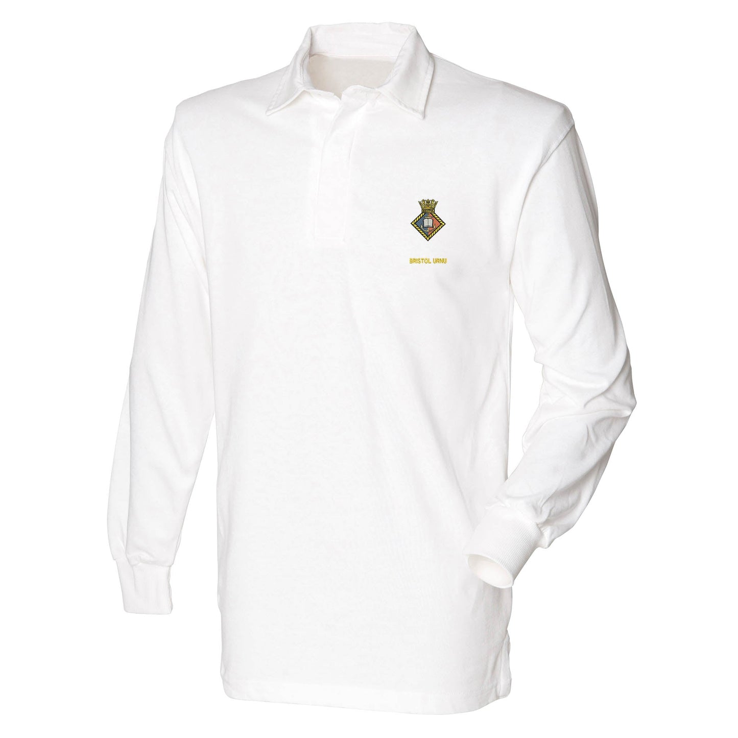 Bristol University Royal Naval Unit Long Sleeve Rugby Shirt