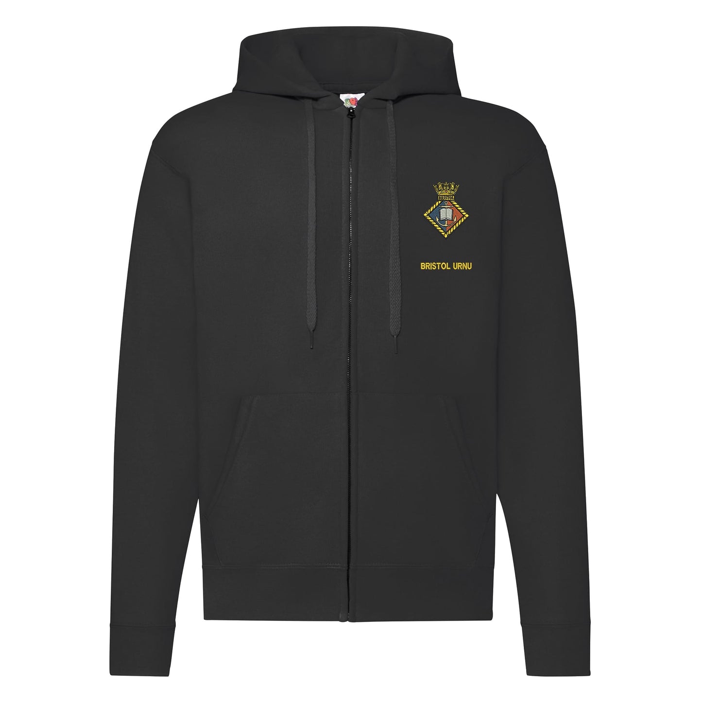 Bristol University Royal Naval Unit Zipped Hoodie