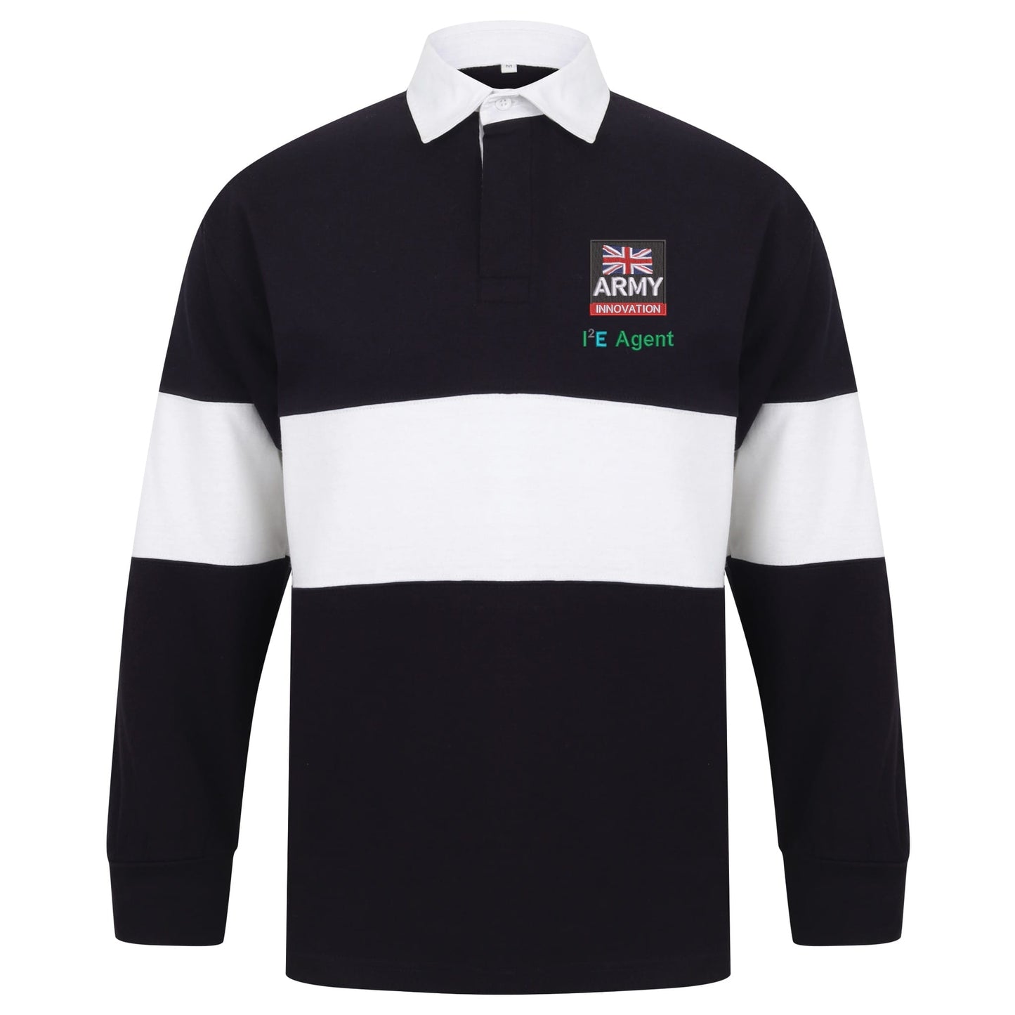 British Army Innovation Team Long Sleeve Panelled Rugby Shirt