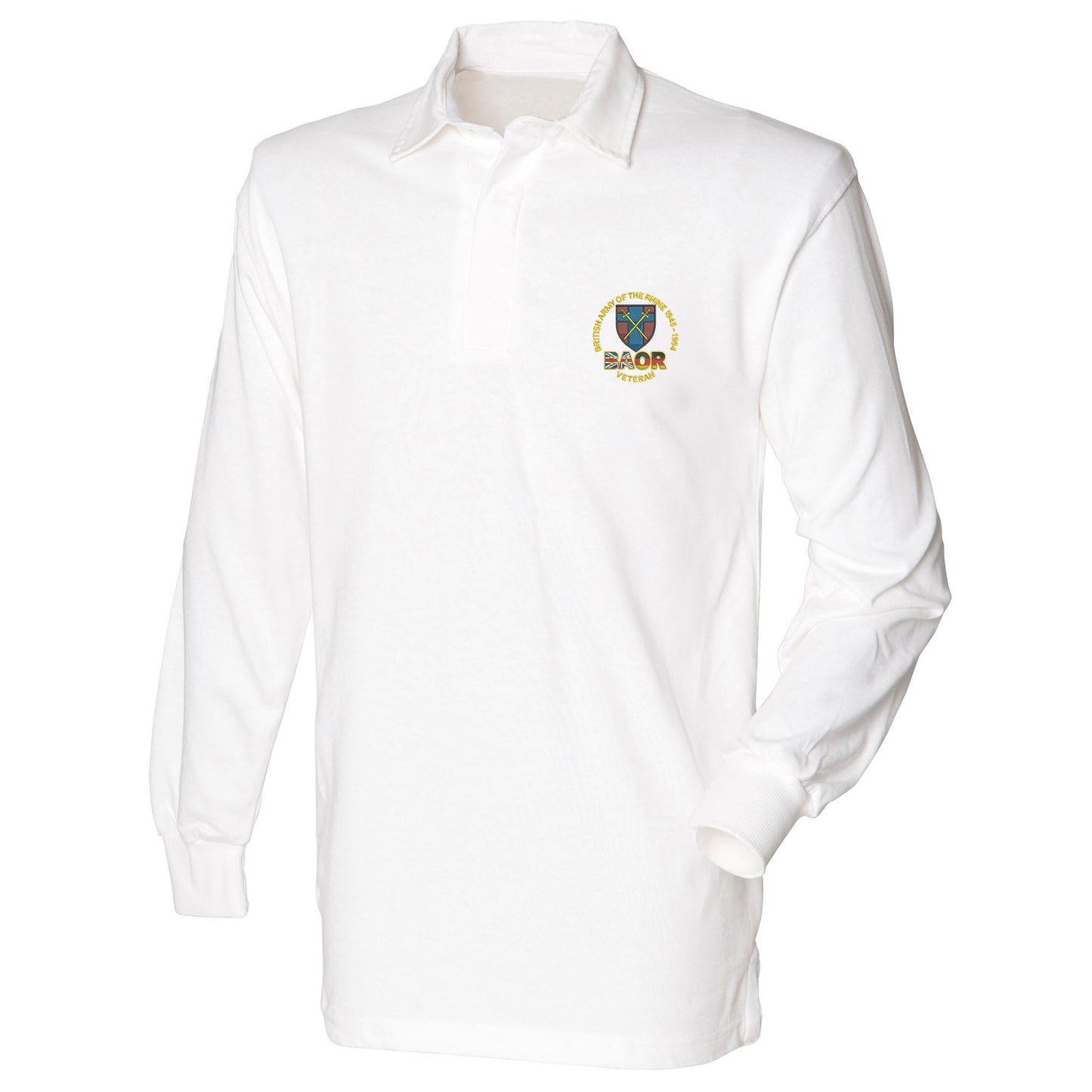 British Army of the Rhine Long Sleeve Rugby Shirt