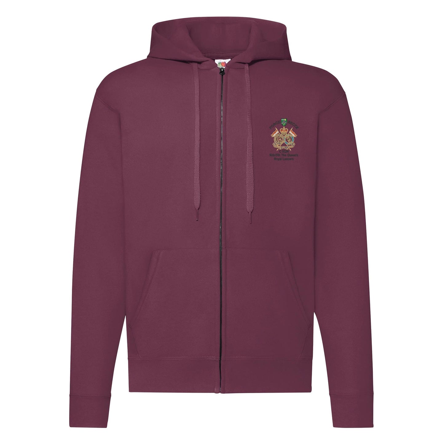 C Sqn 16th/5th The Queens Royal Lancers Zipped Hoodie