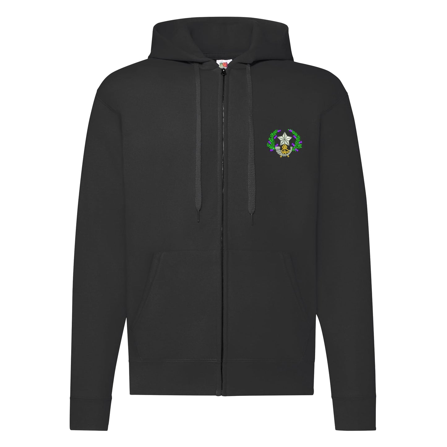 Cameronians Scottish Rifles Zipped Hoodie