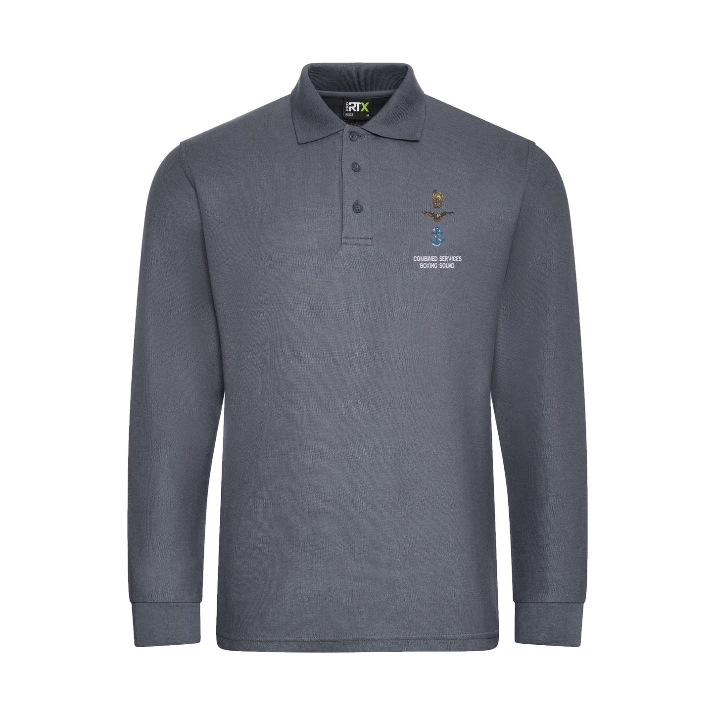 Combined Services Boxing Squad Long Sleeve Polo Shirt