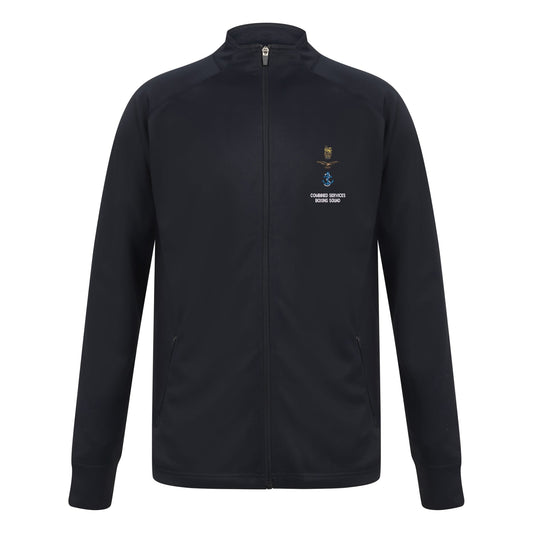 Combined Services Boxing Squad Knitted Tracksuit Top