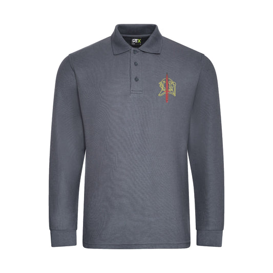 Commando Divers Long Sleeve Polo Shirt