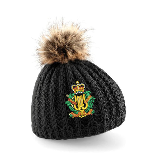 Corps of Army Music Pom Pom Beanie Hat