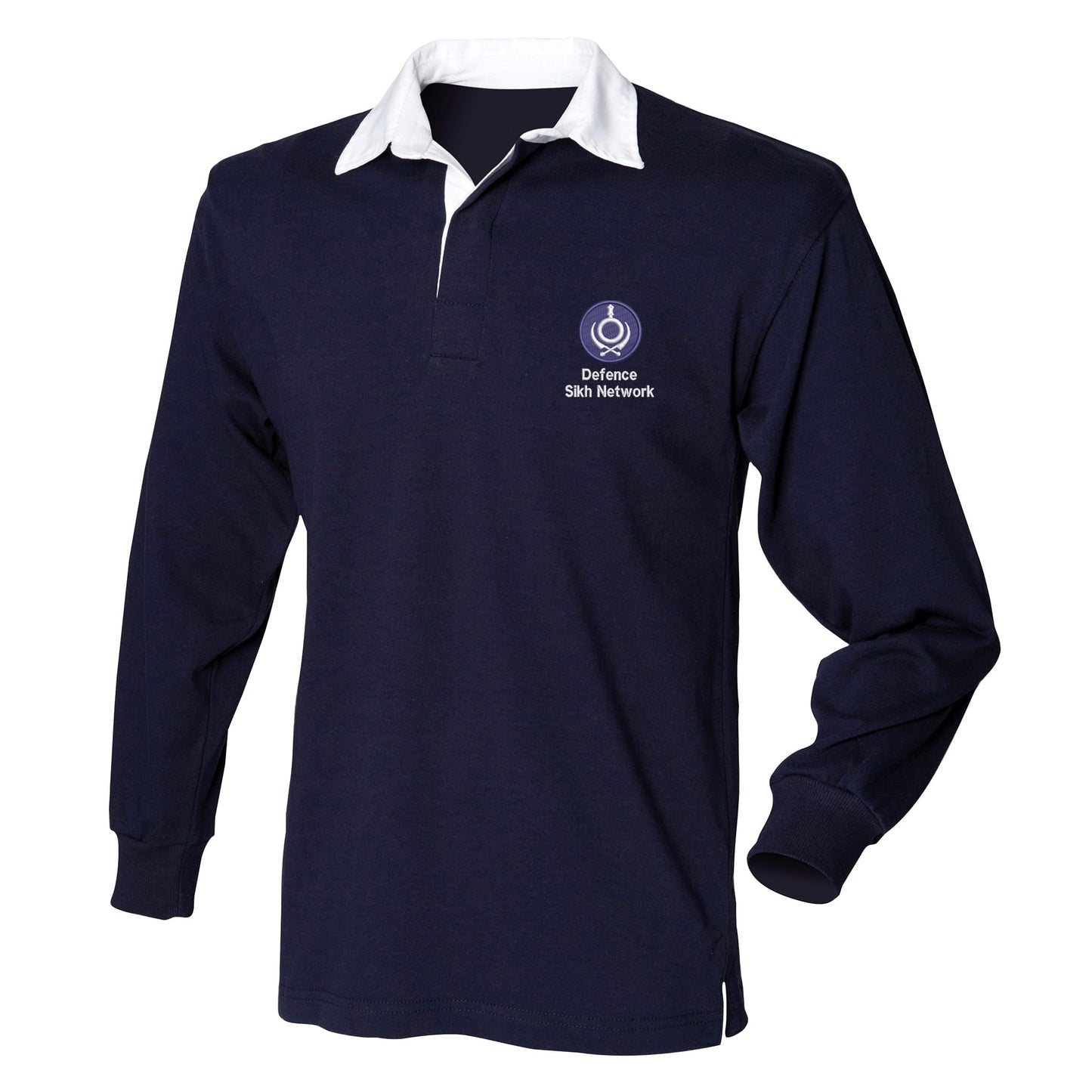 Defence Sikh Network Long Sleeve Rugby Shirt