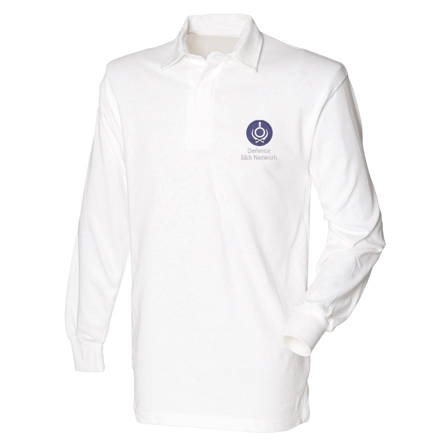 Defence Sikh Network Long Sleeve Rugby Shirt