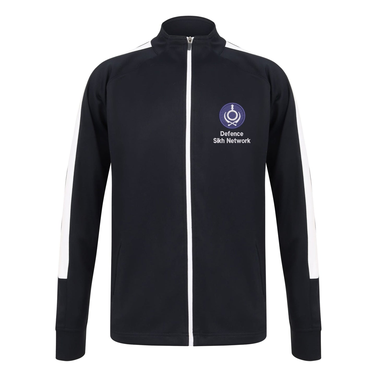 Defence Sikh Network Knitted Tracksuit Top