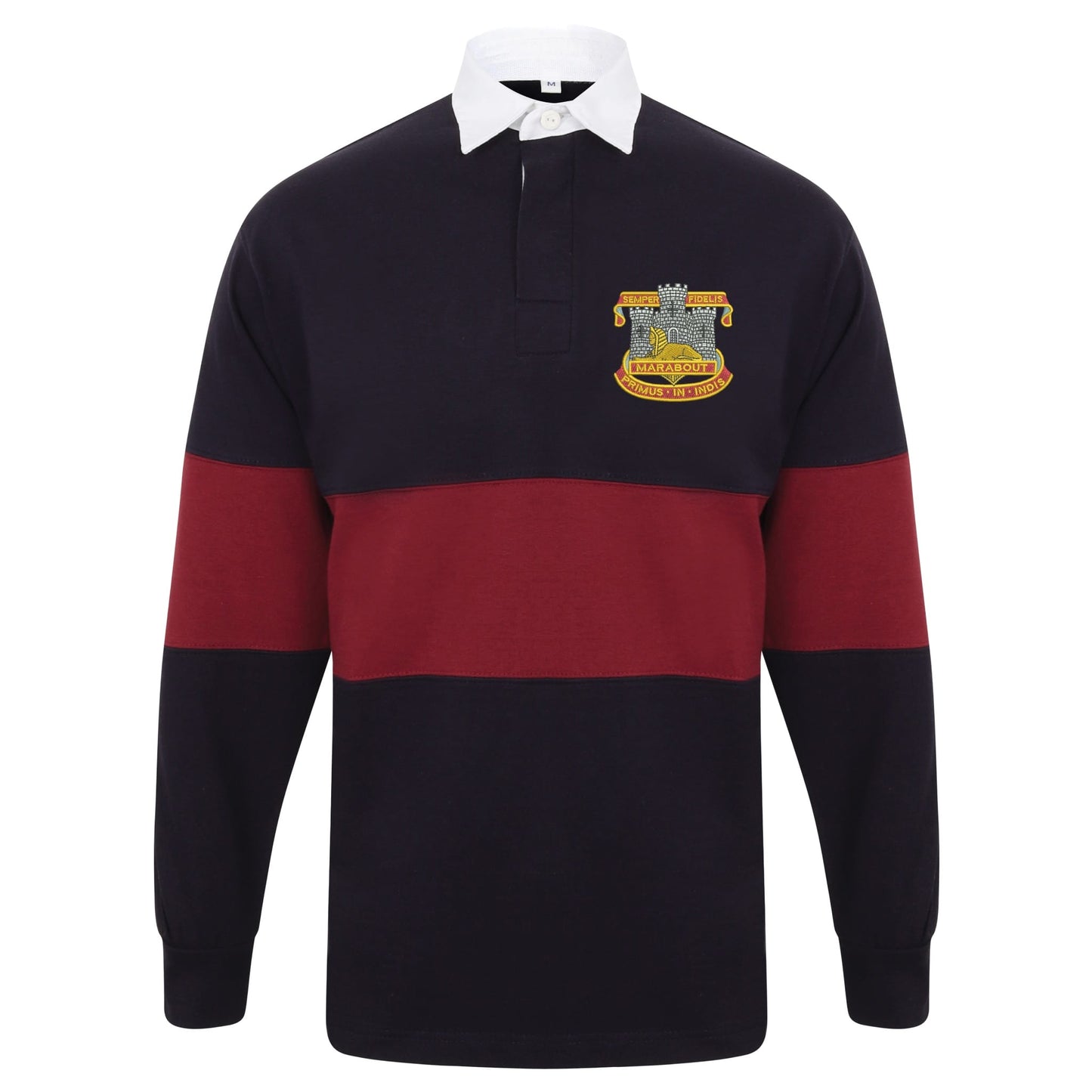 Devon and Dorset Regiment Long Sleeve Panelled Rugby Shirt