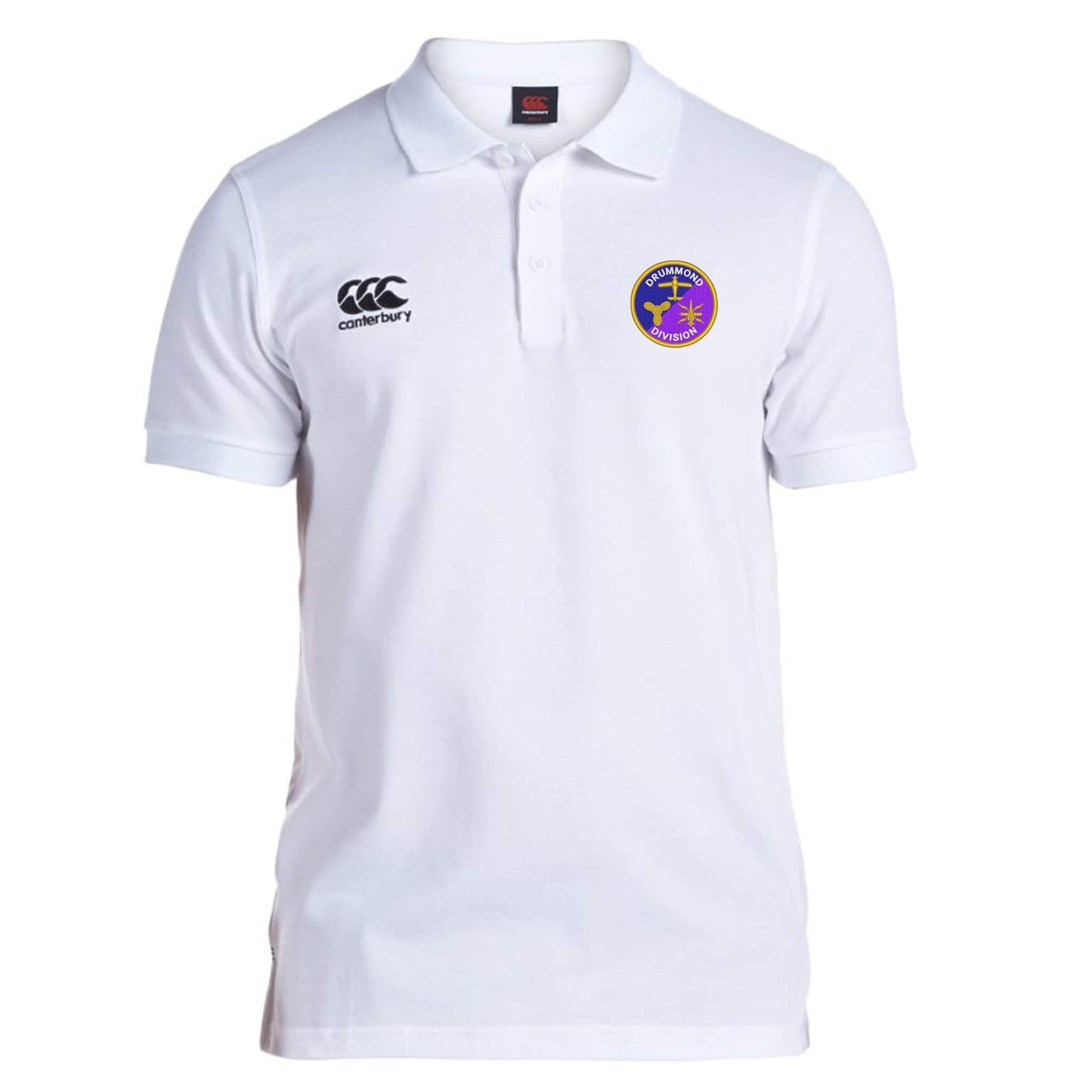 Drummond Division BRNC Canterbury Rugby Polo