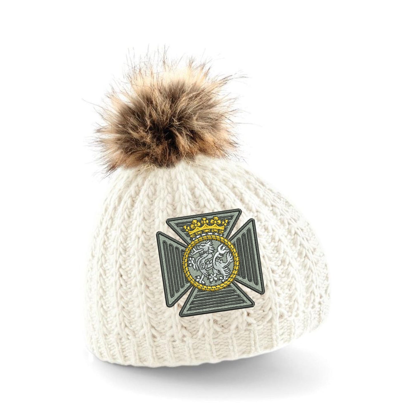 Duke of Edinburgh's Royal Regiment Pom Pom Beanie Hat
