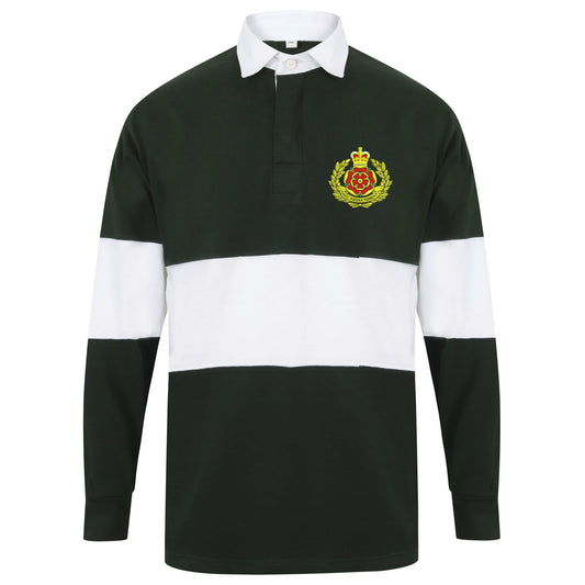 Duke of Lancaster's Regiment Long Sleeve Panelled Rugby Shirt
