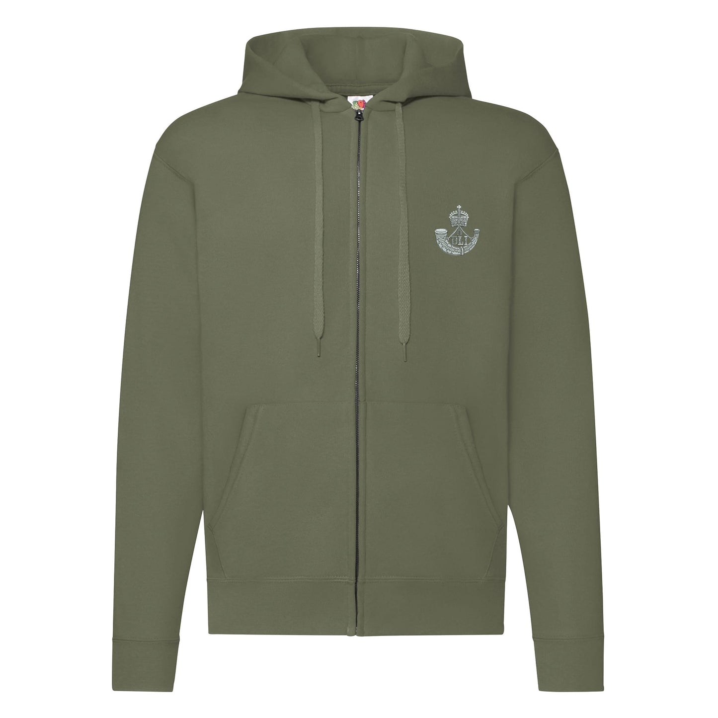 Durham Light Infantry Zipped Hoodie