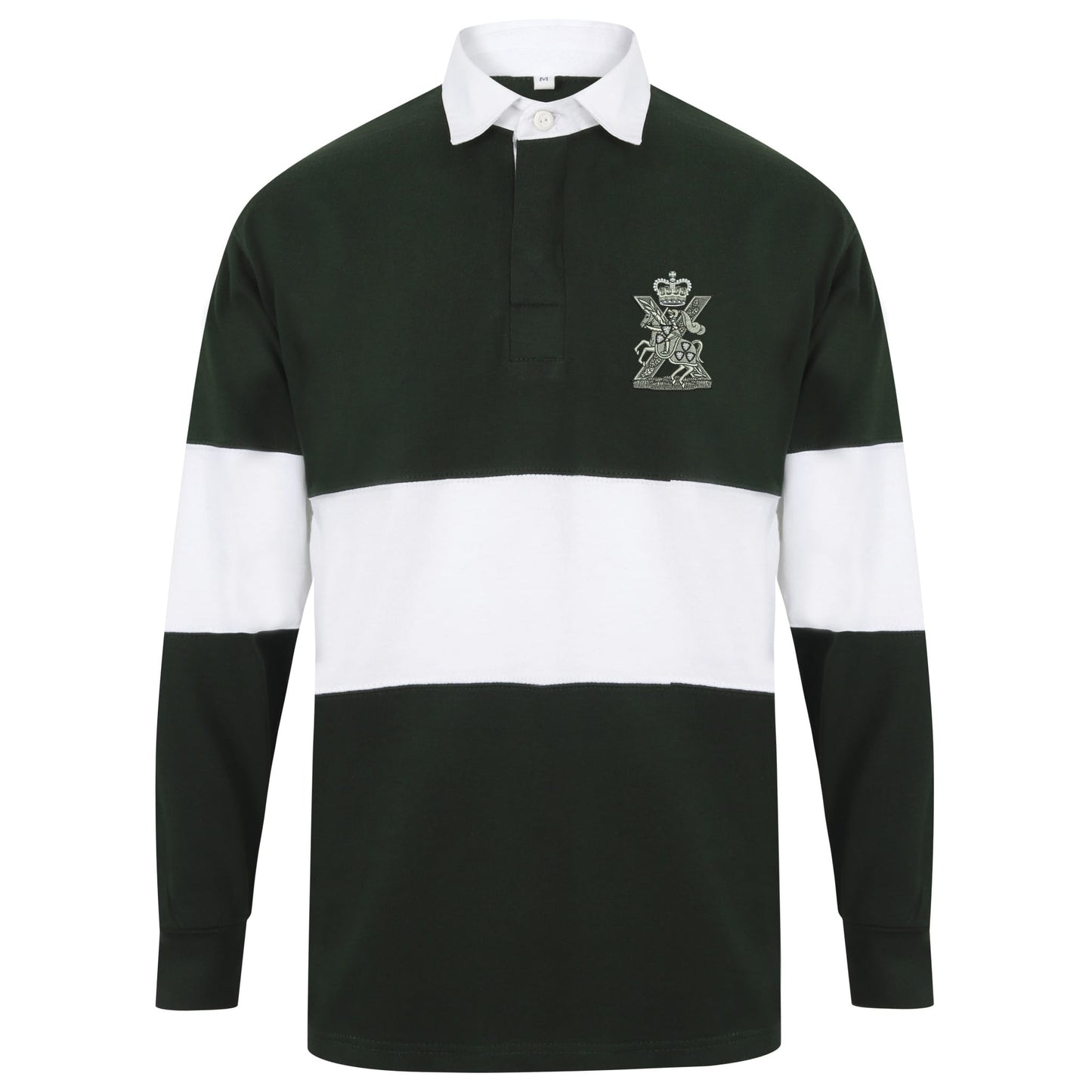 Fife and Forfar Yeomanry-Scottish Horse Long Sleeve Panelled Rugby Shirt