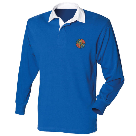 Force Troops Command Long Sleeve Rugby Shirt