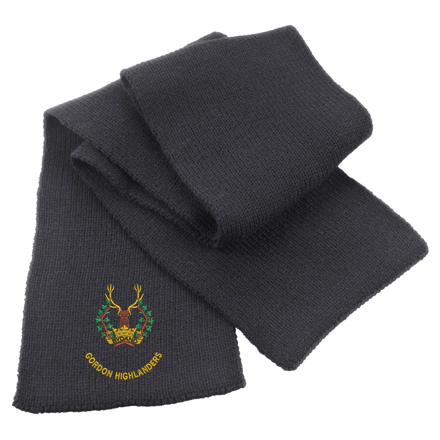 Gordon Highlanders Heavy Knit Scarf