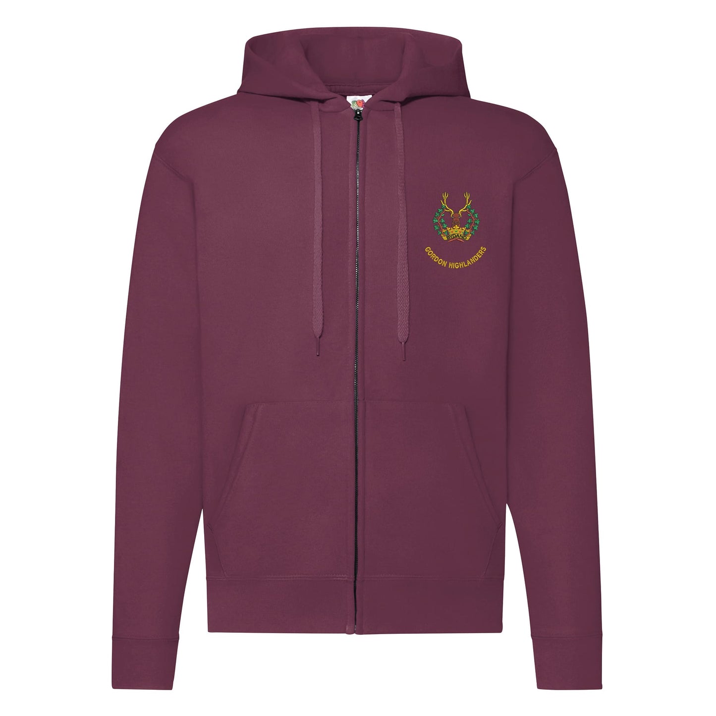 Gordon Highlanders Zipped Hoodie