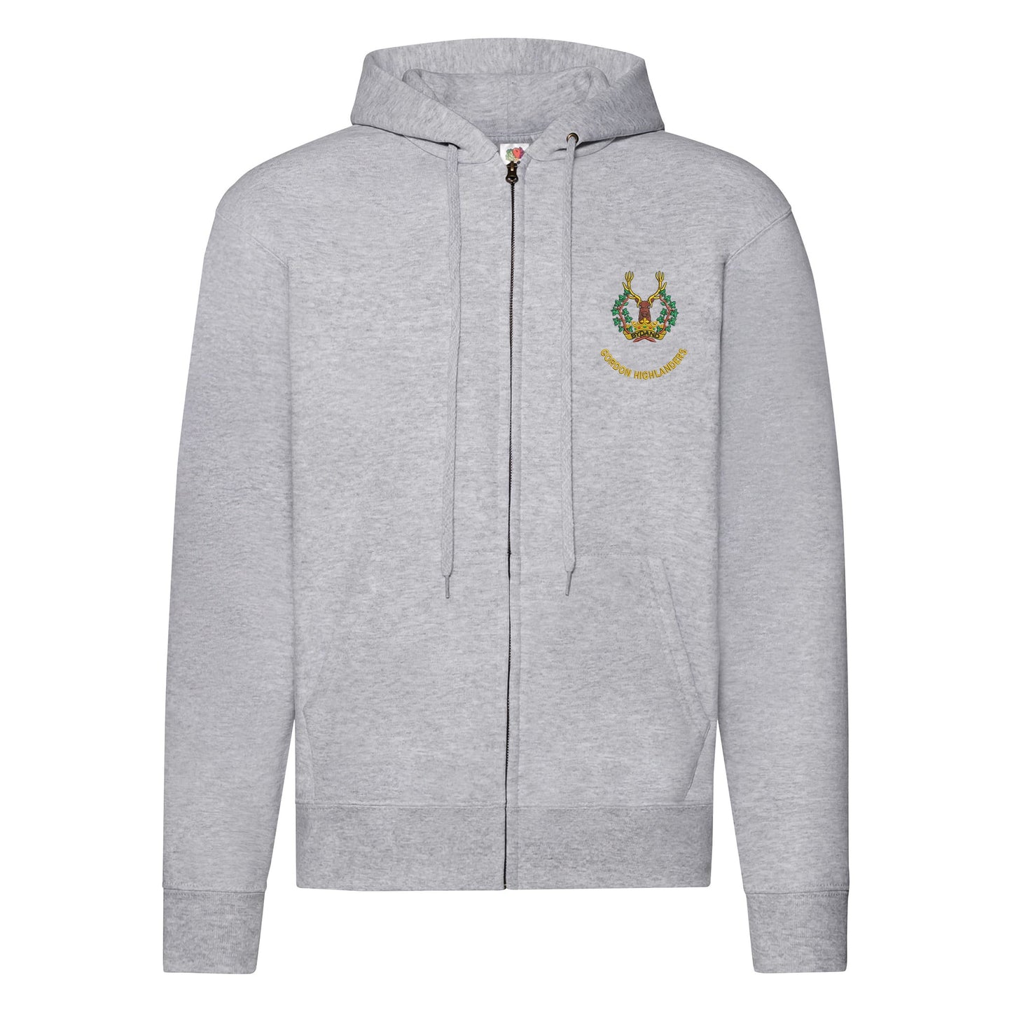 Gordon Highlanders Zipped Hoodie