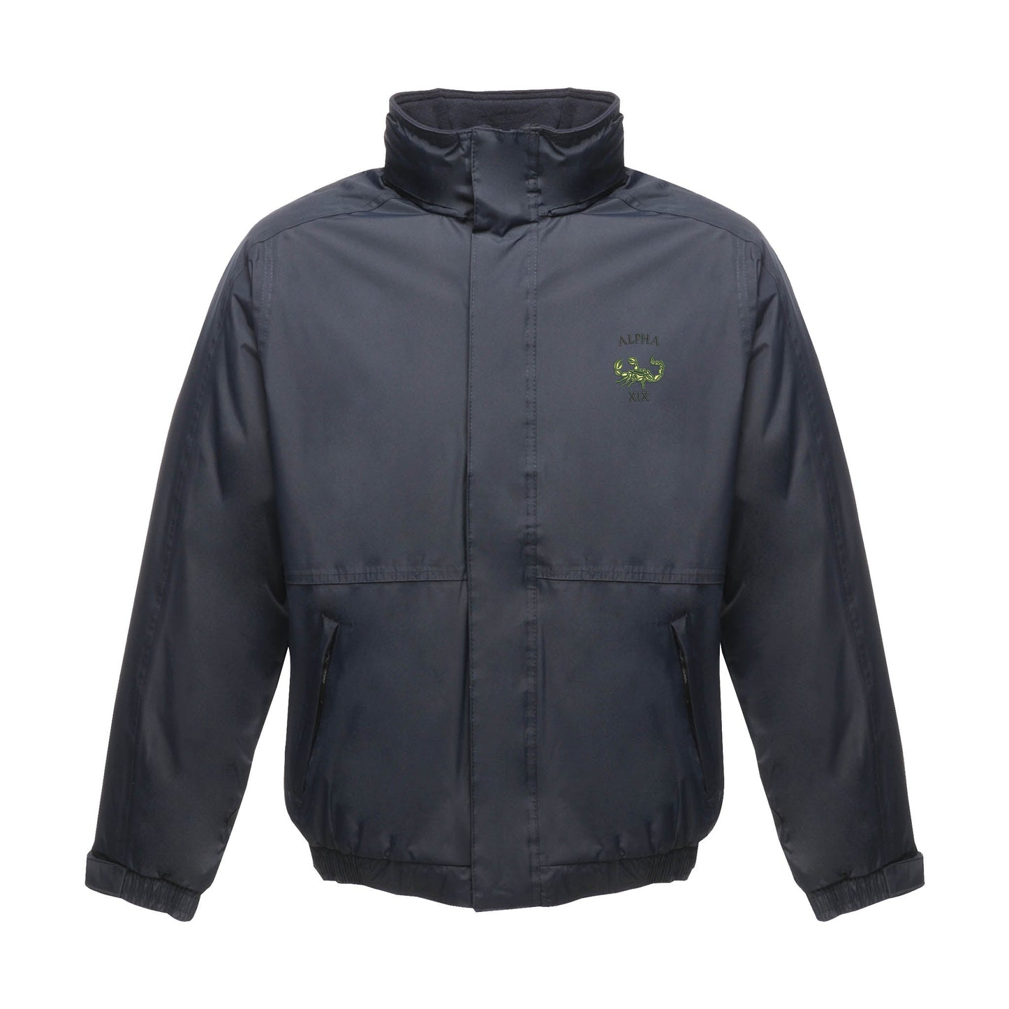 Green Howards Alpha Company Regatta Waterproof Jacket With Hood