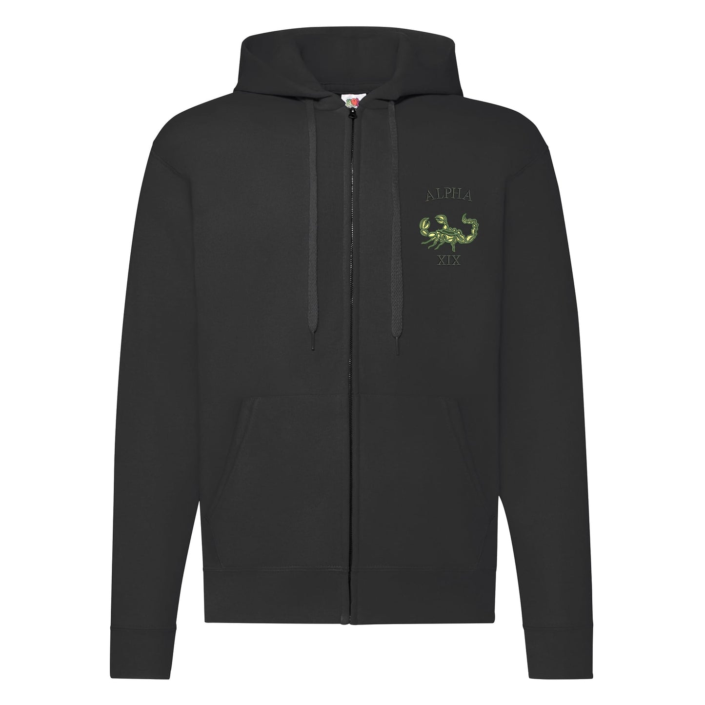 Green Howards Alpha Company Zipped Hoodie