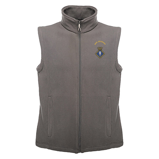 HMS Adamant Regatta Fleece Bodywarmer