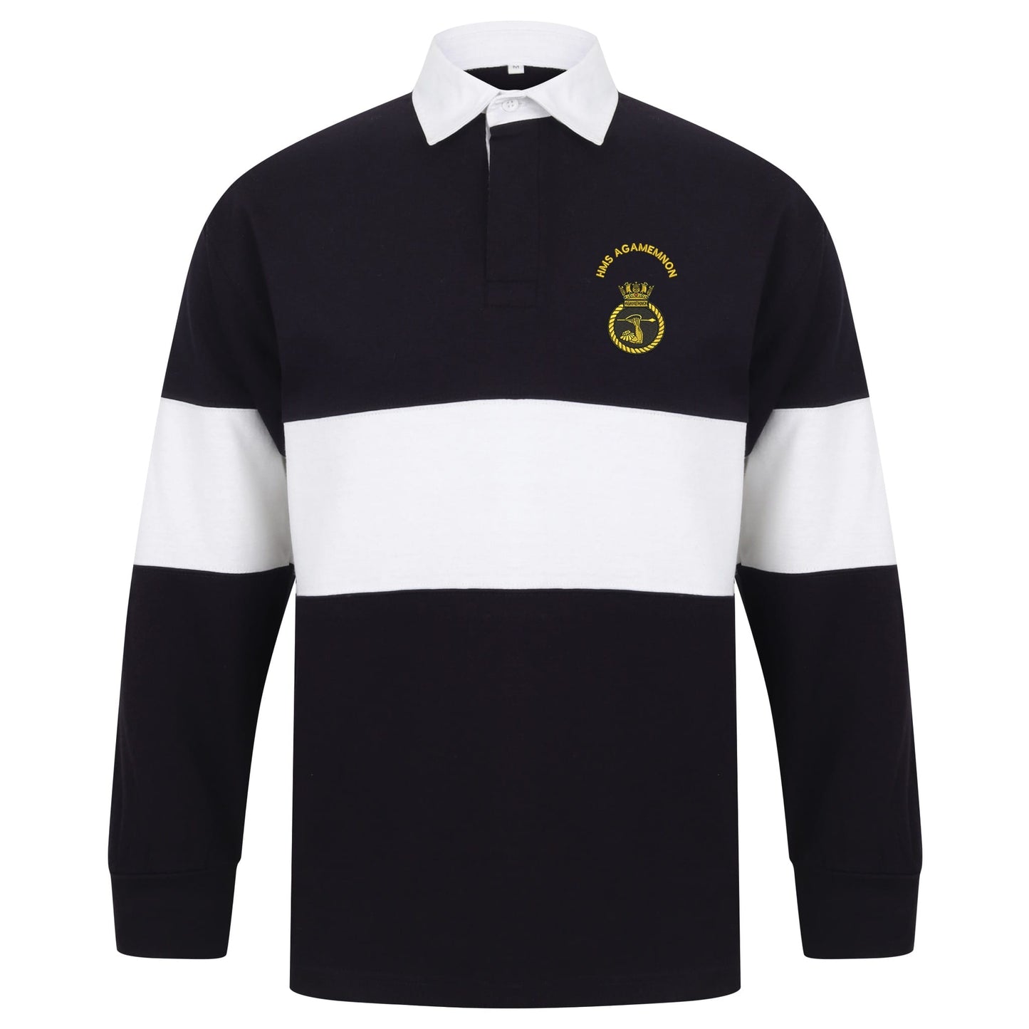 HMS Agamemnon Long Sleeve Panelled Rugby Shirt