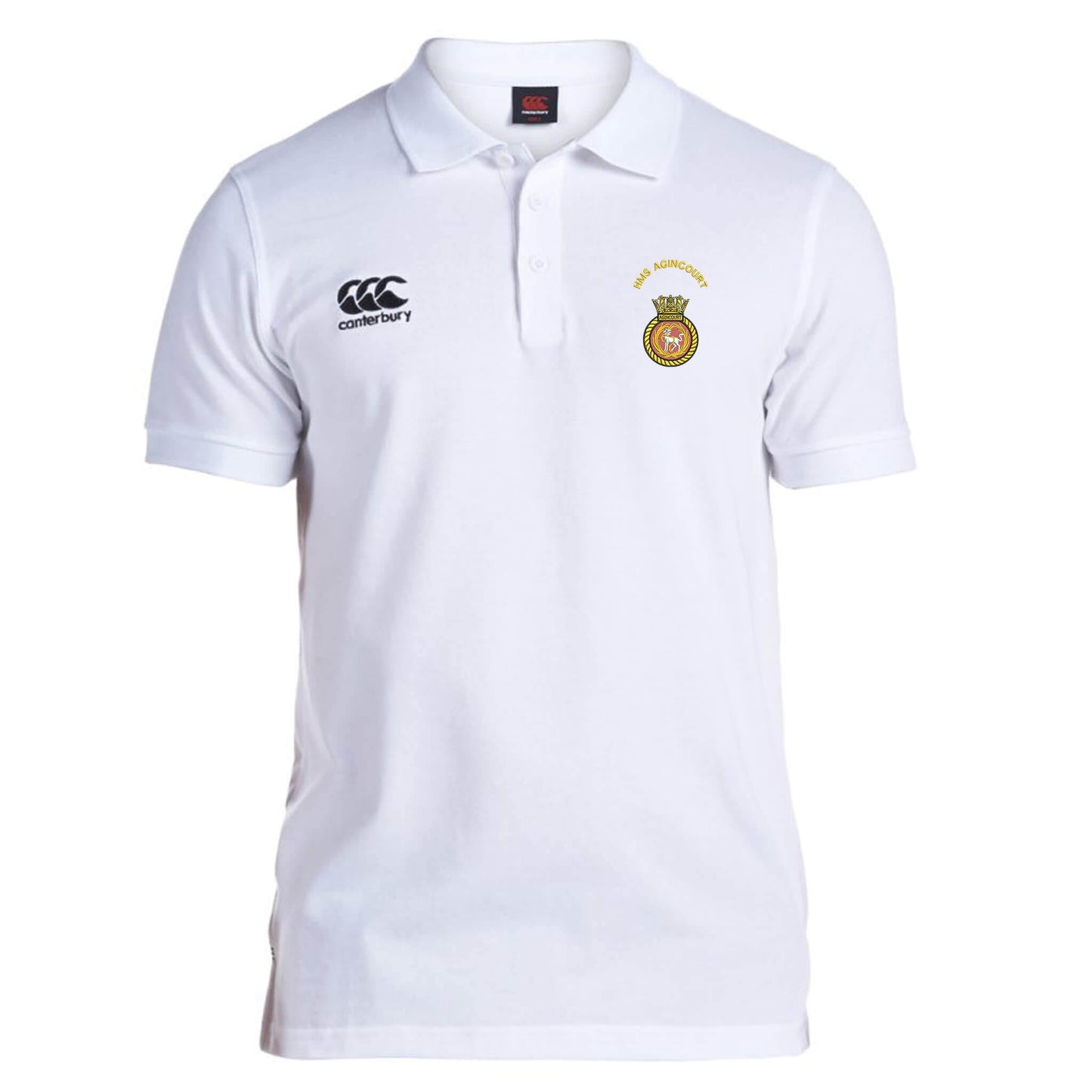 HMS Agincourt Canterbury Rugby Polo