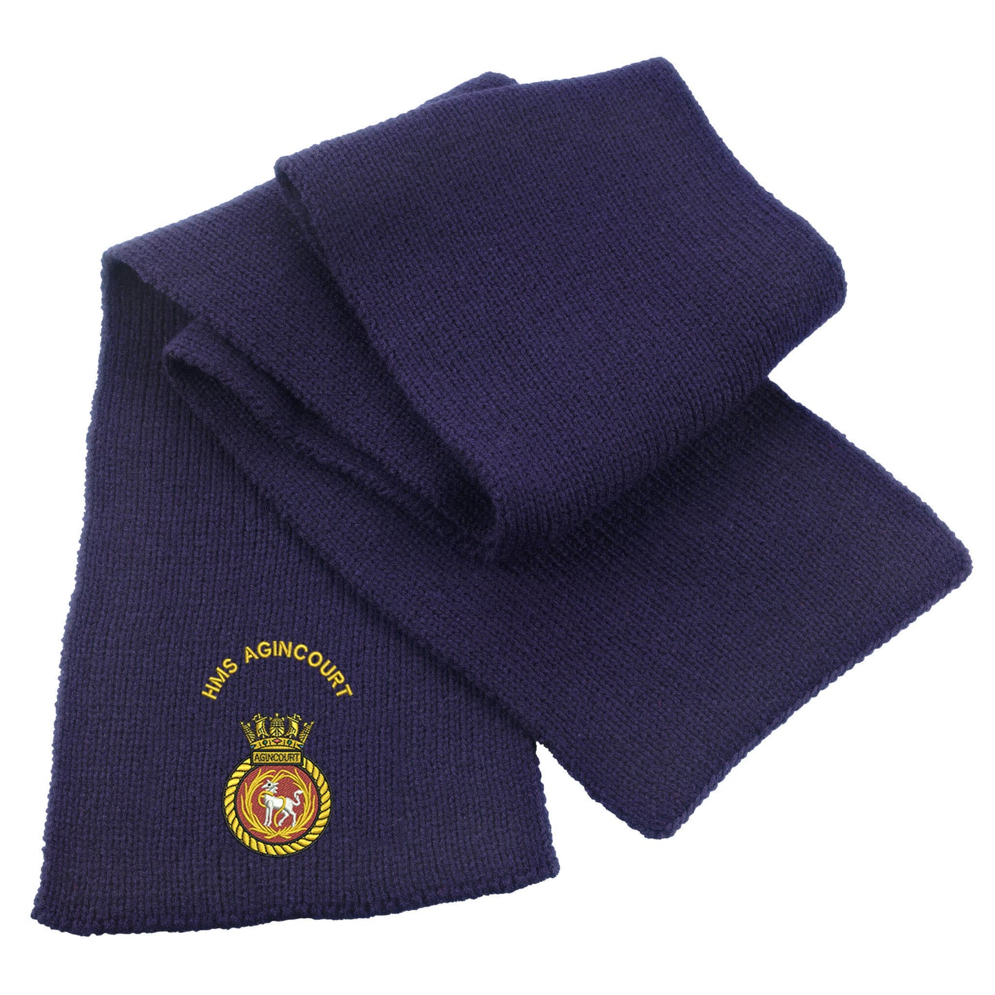 HMS Agincourt Heavy Knit Scarf