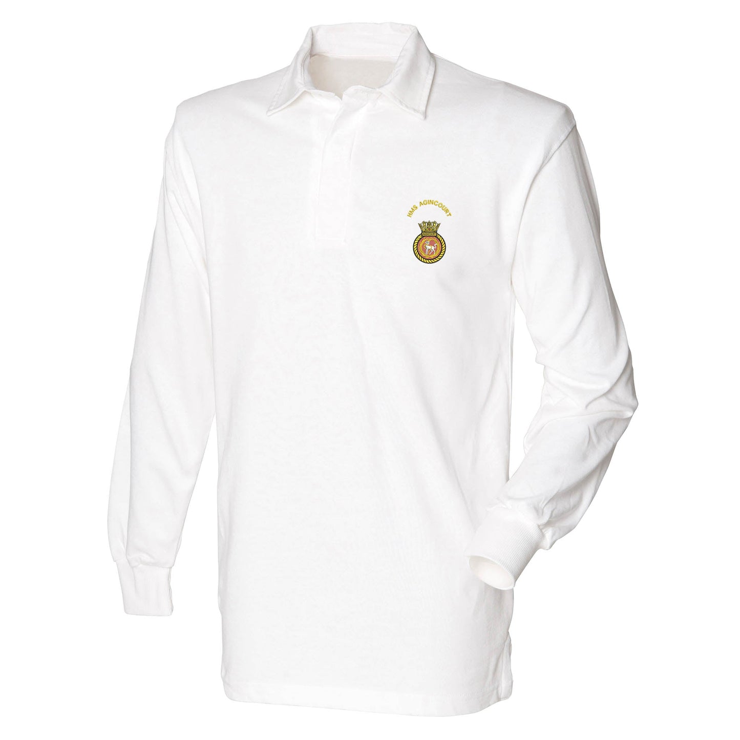 HMS Agincourt Long Sleeve Rugby Shirt