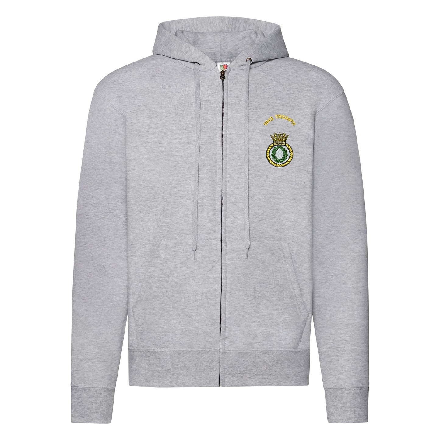 HMS Triumph Zipped Hoodie