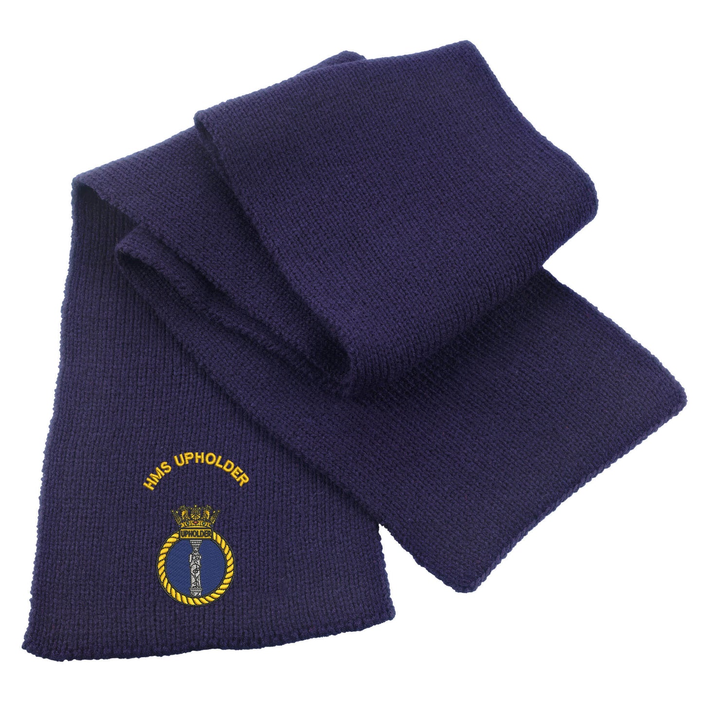 HMS Upholder Heavy Knit Scarf