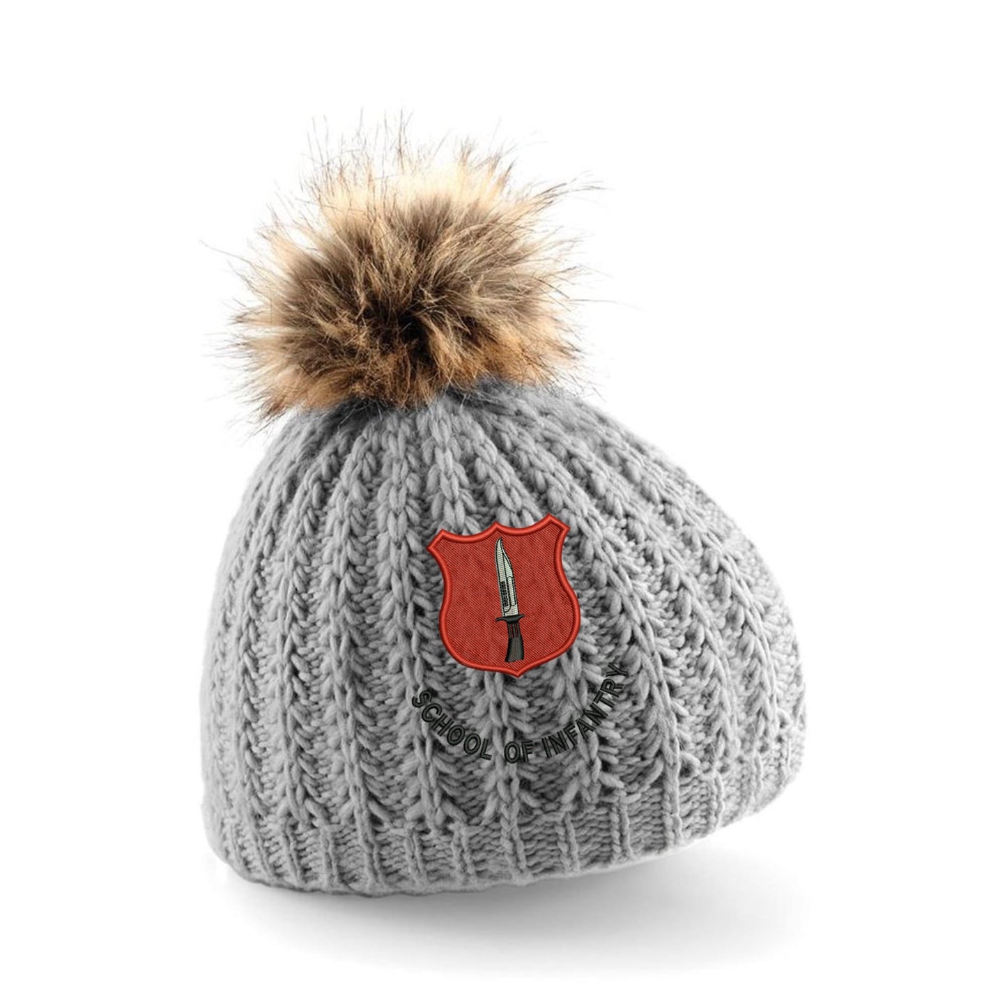 ITC Catterick - School of Infantry Pom Pom Beanie Hat